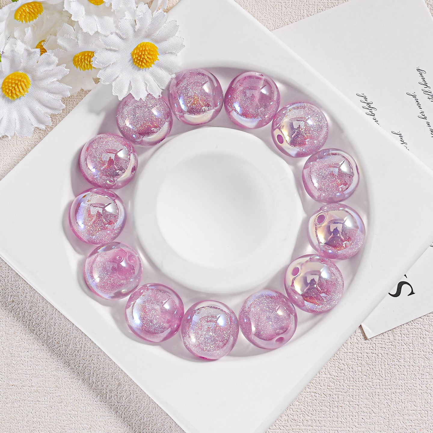 Beaded Mobile and Bag Pendants