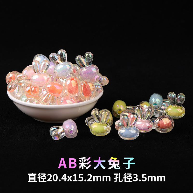 Mobile phone chain beading mixed handmade DIY material bag pendant material bag set box acrylic loose bead beading loose batch