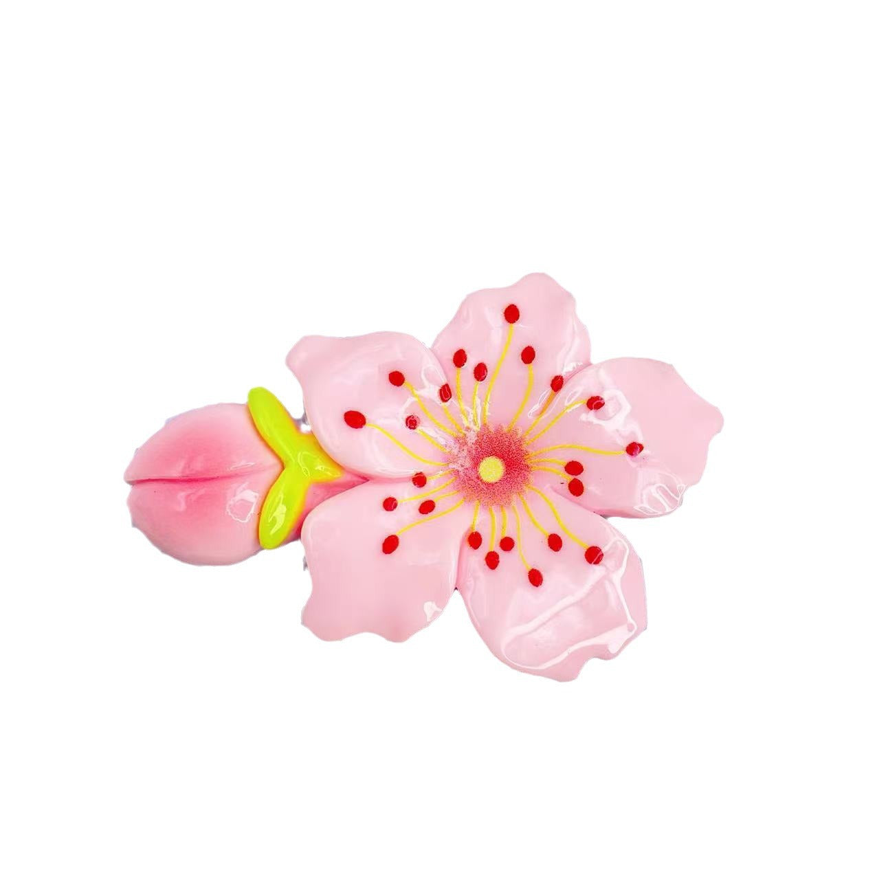 Large Cartoon Pink Mahogany Resin Accessories Handmade DIY Material Cream Glue Phone Case Headstring Hair Accessories Wholesale