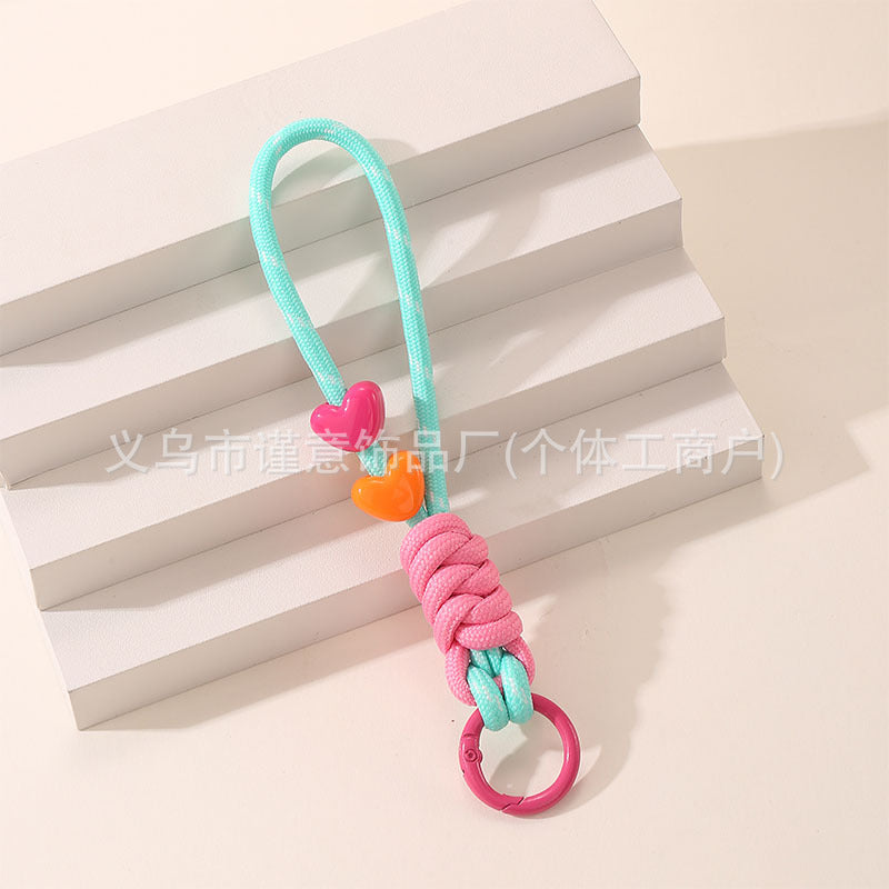 Woven Knotted DIY Keychain