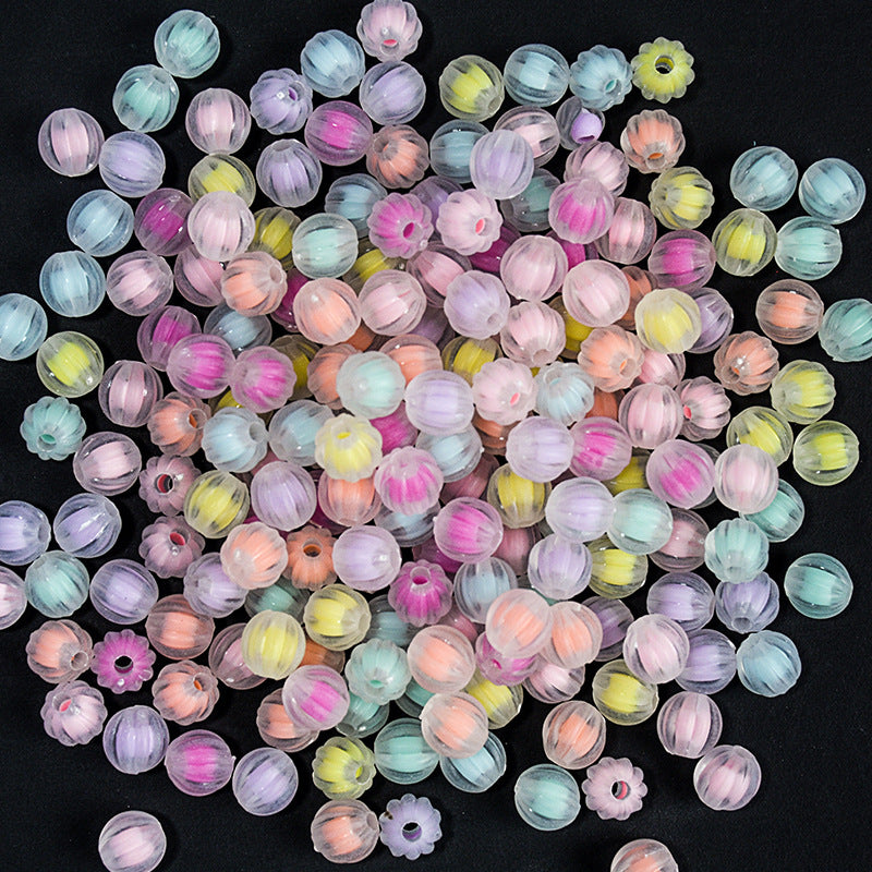 Mobile phone chain beading mixed handmade DIY material bag pendant material bag set box acrylic loose bead beading loose batch