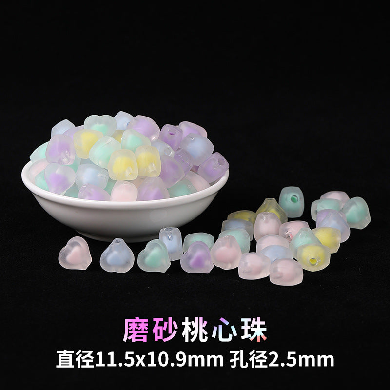 Mobile phone chain beading mixed handmade DIY material bag pendant material bag set box acrylic loose bead beading loose batch