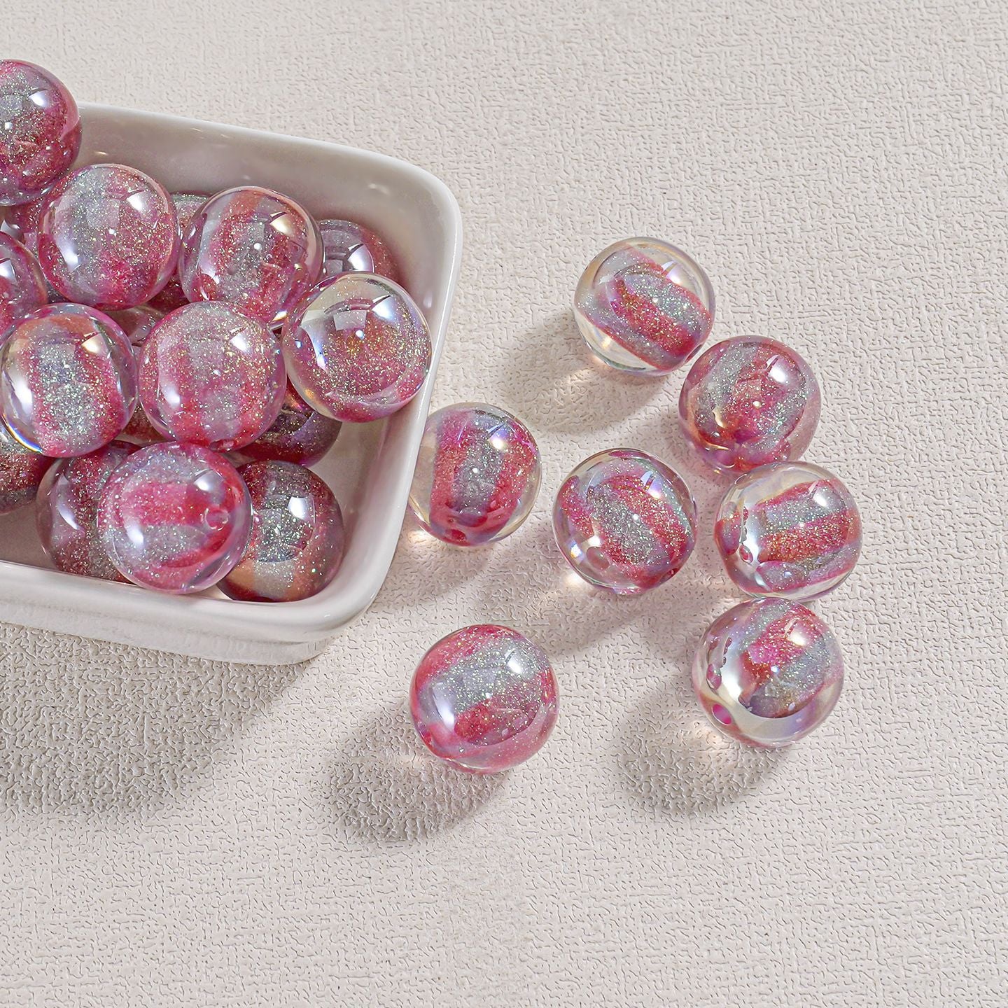 Beaded Mobile and Bag Pendants